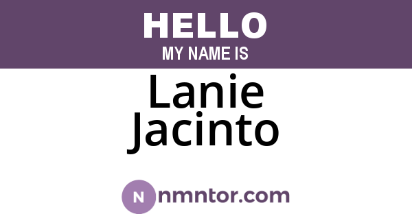 Lanie Jacinto