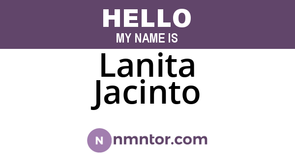 Lanita Jacinto