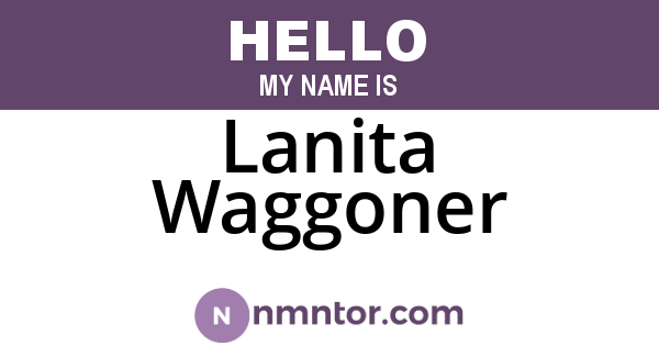 Lanita Waggoner