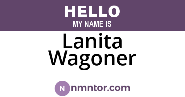 Lanita Wagoner