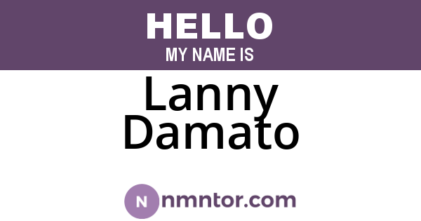 Lanny Damato