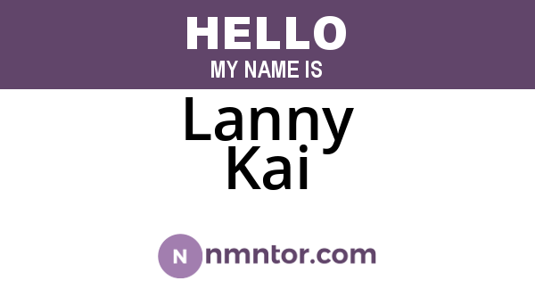 Lanny Kai
