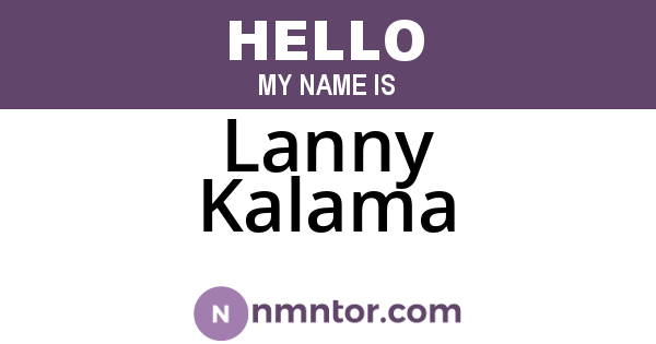 Lanny Kalama