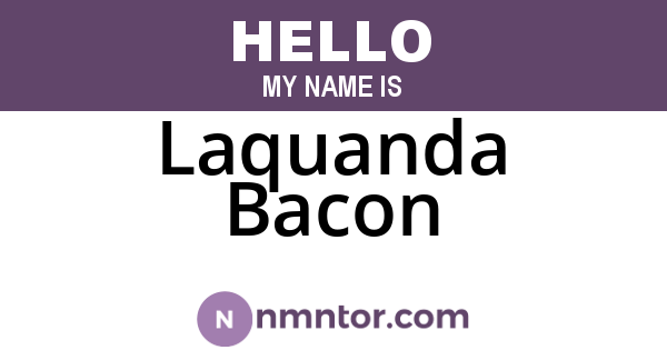 Laquanda Bacon