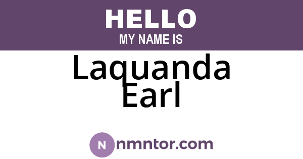 Laquanda Earl
