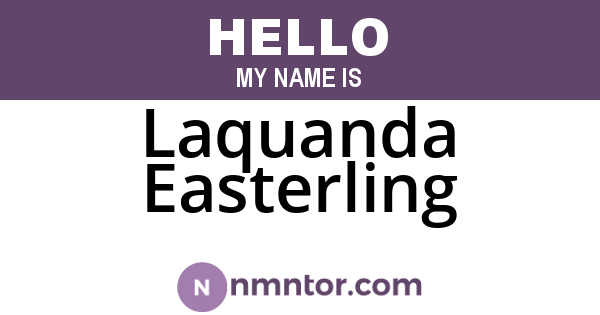 Laquanda Easterling