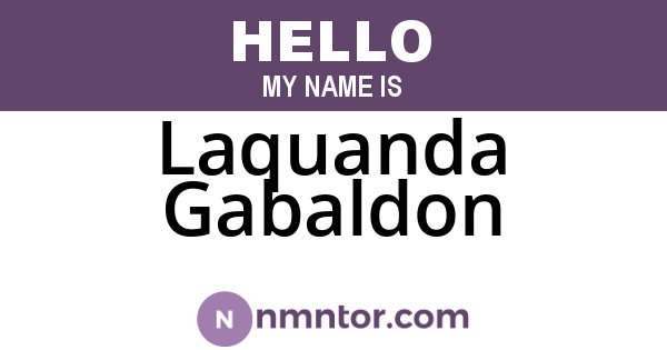 Laquanda Gabaldon