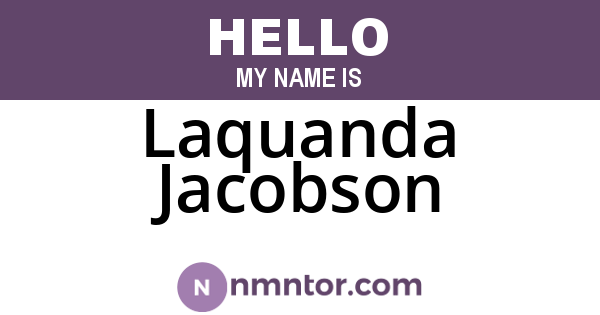 Laquanda Jacobson