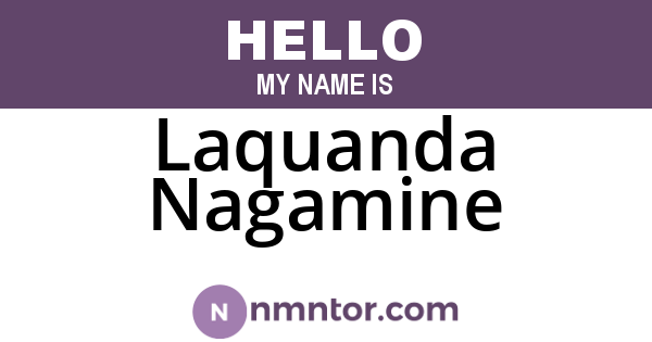 Laquanda Nagamine