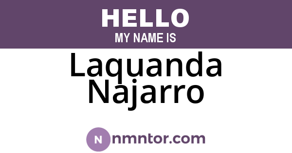 Laquanda Najarro