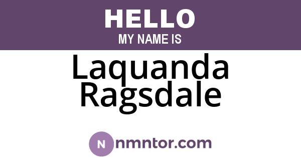 Laquanda Ragsdale