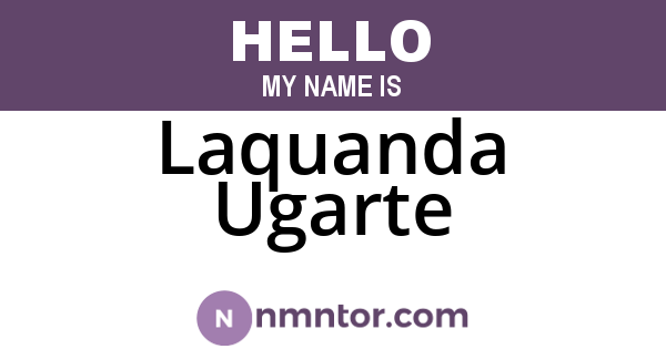 Laquanda Ugarte