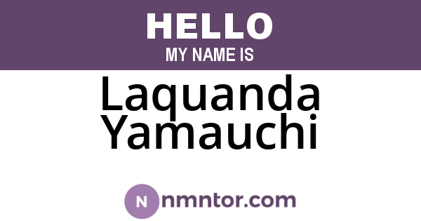 Laquanda Yamauchi