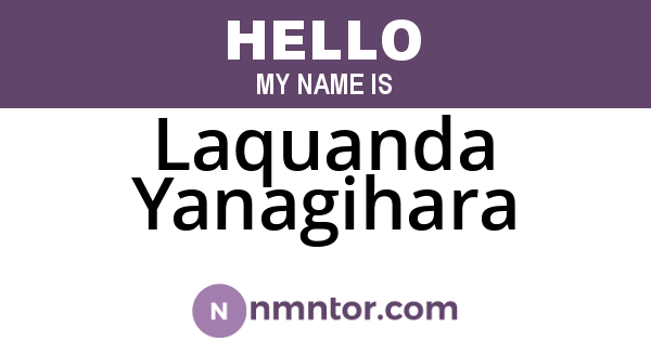 Laquanda Yanagihara