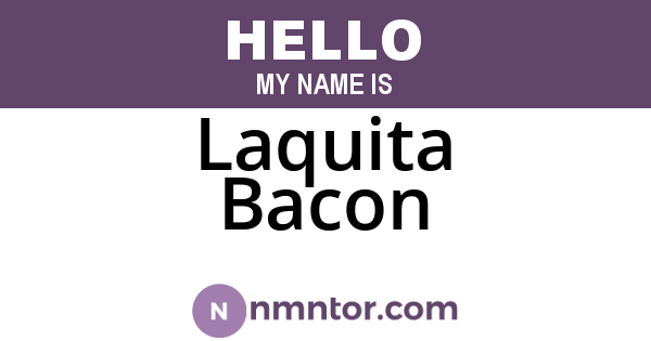 Laquita Bacon