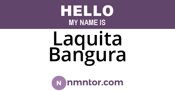 Laquita Bangura