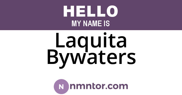 Laquita Bywaters