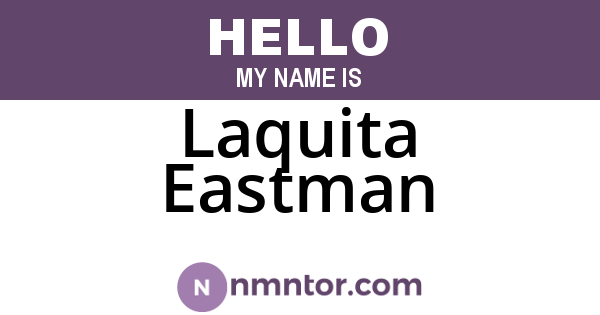 Laquita Eastman