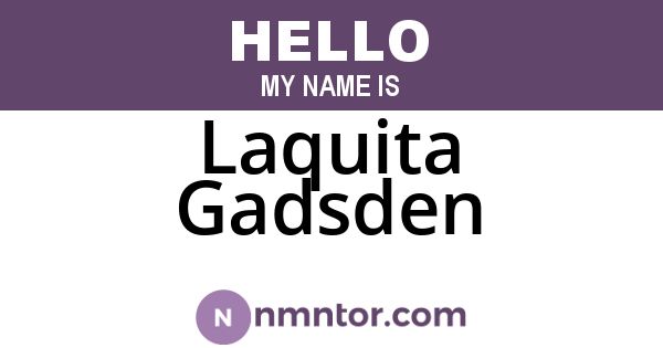 Laquita Gadsden