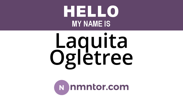 Laquita Ogletree