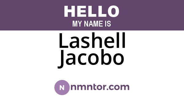 Lashell Jacobo