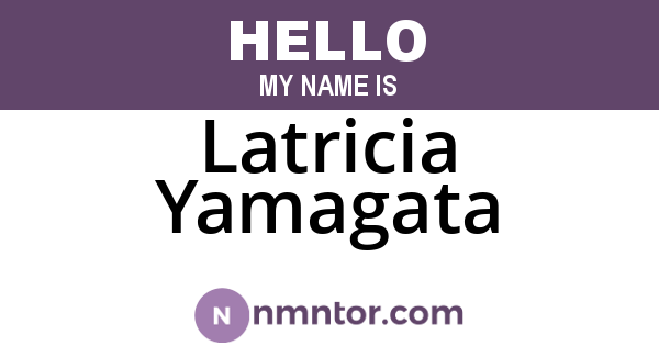 Latricia Yamagata