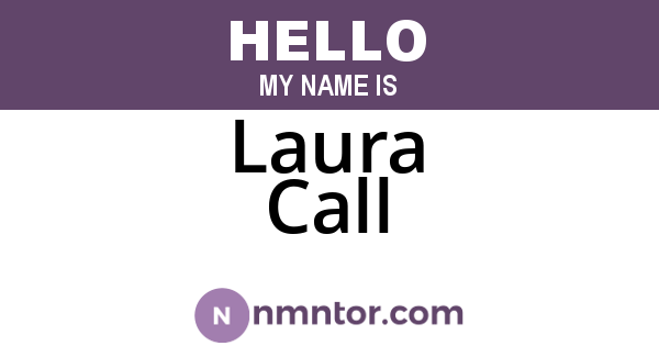 Laura Call