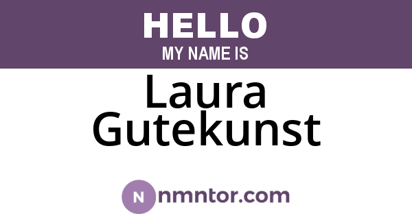 Laura Gutekunst