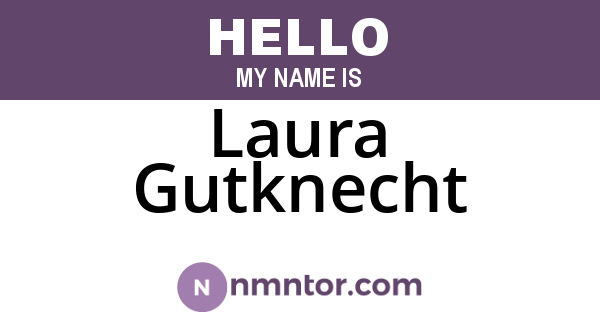 Laura Gutknecht
