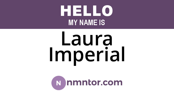 Laura Imperial