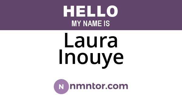 Laura Inouye
