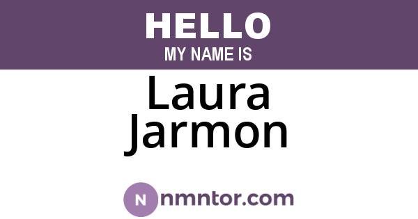 Laura Jarmon