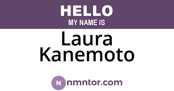 Laura Kanemoto