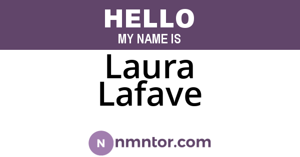 Laura Lafave