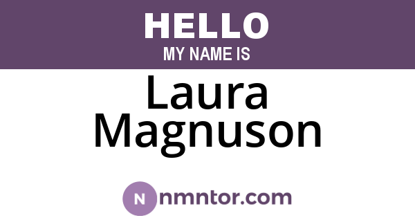 Laura Magnuson