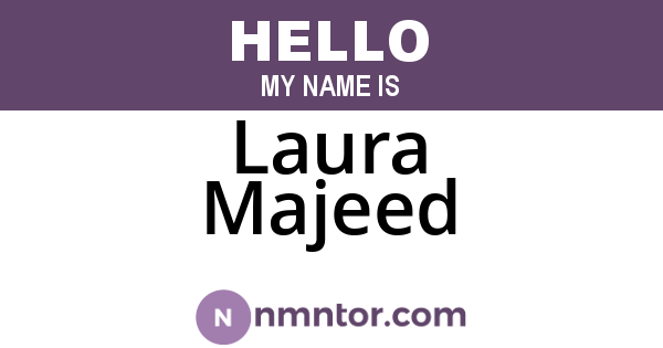 Laura Majeed