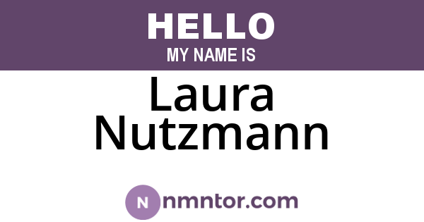 Laura Nutzmann