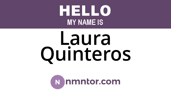 Laura Quinteros