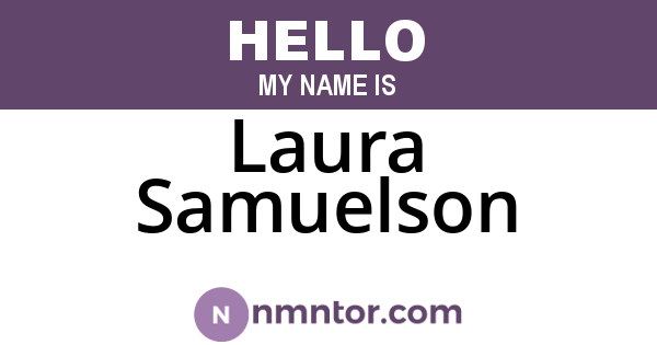 Laura Samuelson