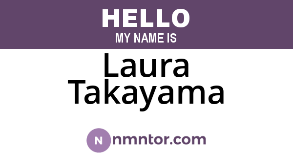 Laura Takayama
