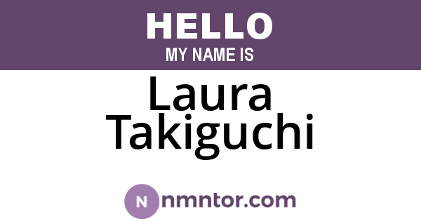 Laura Takiguchi