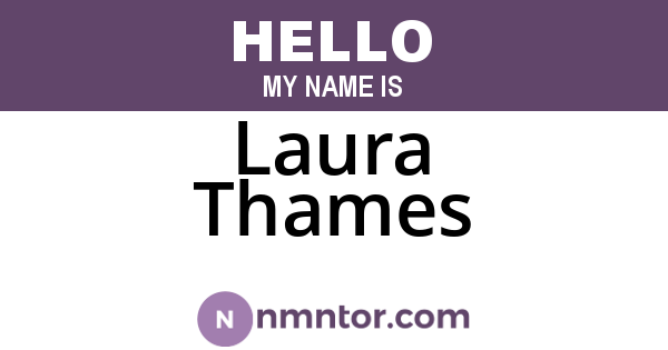 Laura Thames