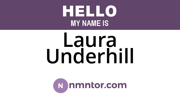 Laura Underhill
