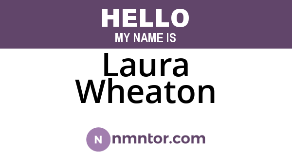 Laura Wheaton