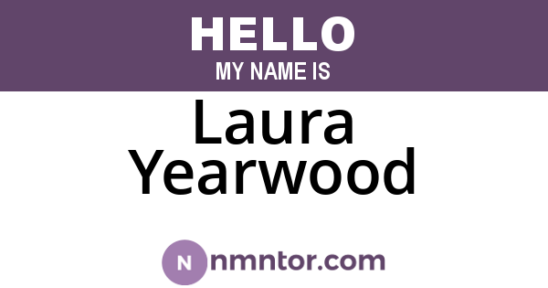 Laura Yearwood
