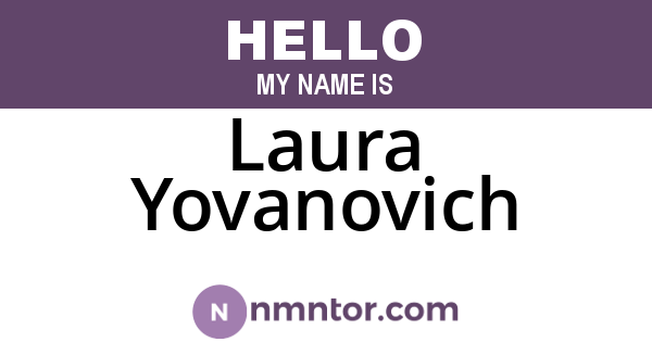 Laura Yovanovich