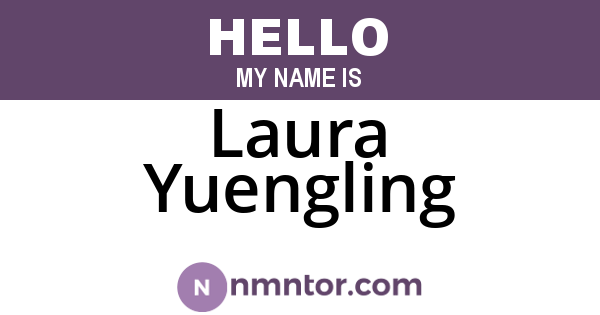 Laura Yuengling