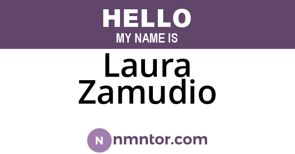 Laura Zamudio