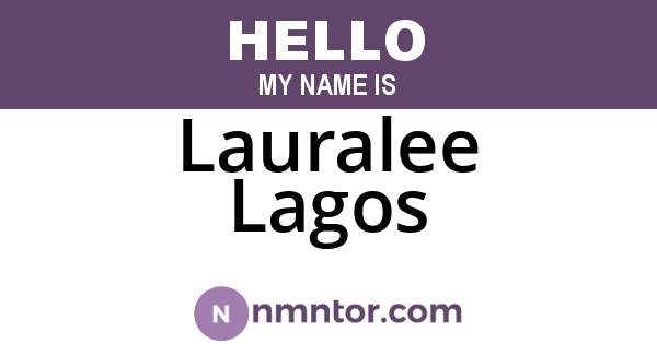 Lauralee Lagos