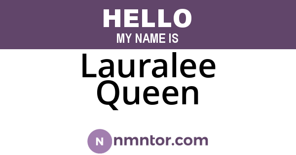 Lauralee Queen